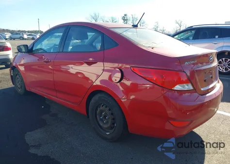 2016 Hyundai Accent Se из США, поврежденный, VIN KMHCT4AE2GU038771